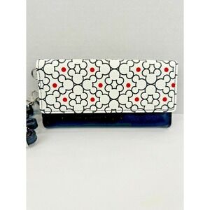 New With Tags Disney Parks White Iconic‎ Mickey Mouse Crossbody Wallet